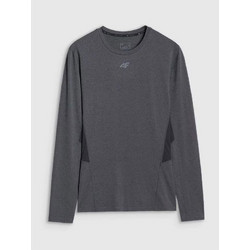 4F Ανδρικό Αθλητικό T-Shirt Ανθρακί 4FWMM00TFLOM507-22M