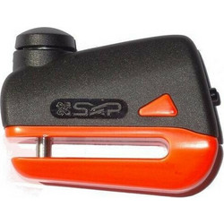 SXP 502K Κλειδαριά Δισκόφρενου Μηχανής 5mm Μαύρη Κόκκινη