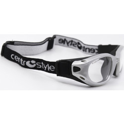 Centrostyle Active 13431 Σκελετός Γυαλιών Οράσεως Κοκάλινος Λαστιχένιος Μαύρος Γκρι