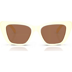 Tory Burch TY7216U 203173 Γυναικεία Γυαλιά Ηλίου Πεταλούδα Κοκάλινα Λευκά με Καφέ Φακό