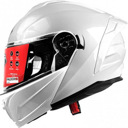 Pilot Helmets Spyder Pearl White Κράνος Μηχανής Flip-Up 1550gr