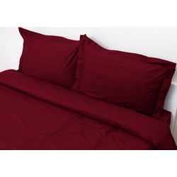 Viopros Σετ Σεντόνια Υπέρδιπλα Βαμβακερά 240x260 Superb Bordeaux