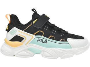 Fila Memory Spinel 3 Παιδικά Sneakers Μαύρα Πράσινο Mint 3YF33002-056