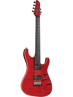 Eko Guitars Fire 800 Ηλεκτρική Κιθάρα ST Style με Μαγνήτες HH & Ταστιέρα Rosewood Red Flamed