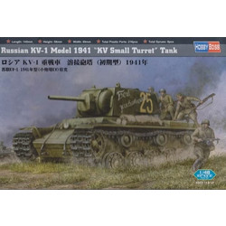 HobbyBoss Russian KV-1 1941 KV Small Turret Συναρμολογούμενο Πλαστικό Μοντέλο Τανκ 1:48