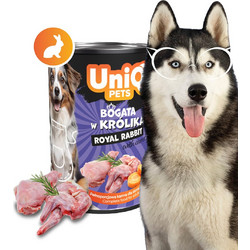 Uniq Pets Adult with Royal Rabbit 375gr