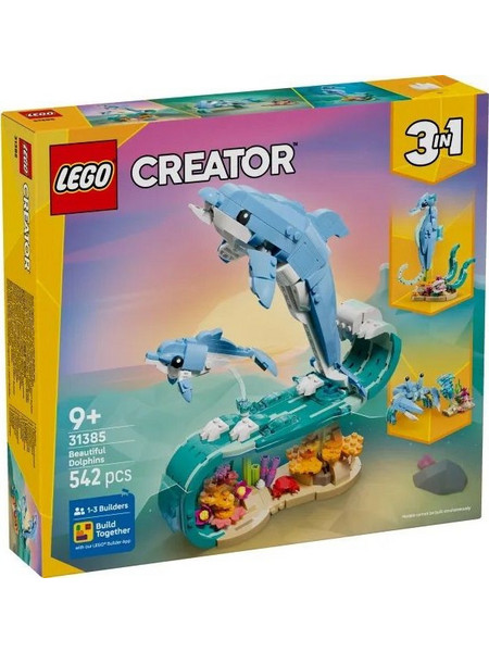 Lego Creator Sea Animals Beautiful Dolphins για 9+ Ετών 31385