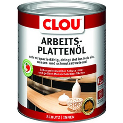 Clou Arbeits-Plattenol Λάδι Εμποτισμού Ξύλου Έτοιμο προς Χρήση 0.75lt
