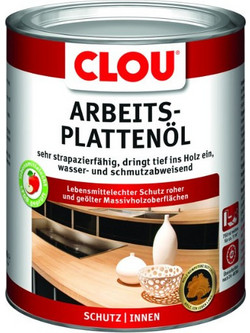 Clou Arbeits-Plattenol Λάδι Εμποτισμού Ξύλου Έτοιμο προς Χρήση 0.75lt
