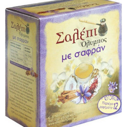 Όλυμπος ΑΕ Σαλέπι με σαφράν 10 Φακελάκια