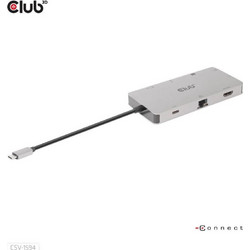CLUB3D CSV-1594 USB-C Docking Station με HDMI Ethernet