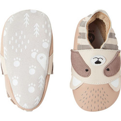 Bobux Βρεφικά Slip Ons Αγκαλιάς Μπεζ Καφέ 1224-175-96