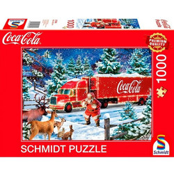 Puzzle Schmidt Coca Cola Christmas Truck 1000 Κομμάτια
