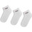 Fila Ανδρικές Κάλτσες Κοντές Λευκές 3Pack F1742-300