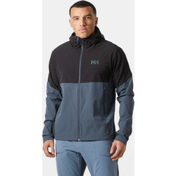 Helly Hansen Αθλητικό Ανδρικό Μπουφάν Χειμωνιάτικο Softshell Αδιάβροχο Αντιανεμικό Πετρόλ 63286-860
