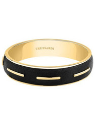 Trussardi Γυναικείο Βραχιόλι Βέργα από Ατσάλι Xρυσό TJAYX01