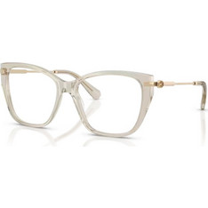 Swarovski SK2060 3003 Γυναικείος Σκελετός Γυαλιών Οράσεως Κοκάλινος Μεταλλικός Χρυσός Άσπρος