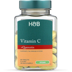 Holland & Barrett Vitamin C & Quercetin 60 Ταμπλέτες