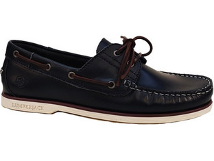 Lumberjack Ανδρικά Μοκασίνια Boat Shoes Δερμάτινα Navy Μπλε 102268816