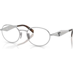 Prada PRD53VD 1BC1O1 Ανδρικός Σκελετός Γυαλιών Οράσεως Μεταλλικός Ασημί