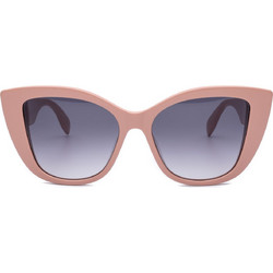 Alexander McQueen AMQ347S 003 Γυναικεία Γυαλιά Ηλίου Πεταλούδα Κοκάλινα Ροζ με Μαύρο Φακό