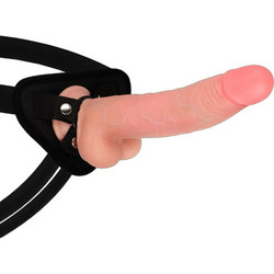 Rockarmy Leopard Harness Strap On με Dildo 23cm Flesh