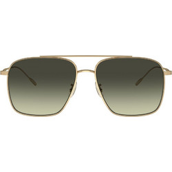 Oliver OV1320ST 5292BH Ανδρικά Γυαλιά Ηλίου Aviator Μεταλλικά Χρυσά Φακό