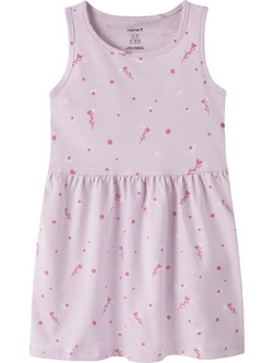 Name It White Florals Παιδικό Φόρεμα Λιλά 13241639