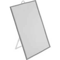 5Five AT2354 Επιτραπέζιος Καθρέπτης Μακιγιάζ 15x20cm Γκρι