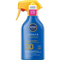 Nivea Sun Protect & Moisture Αντηλιακό Spray Προσώπου Αντιγηραντικό SPF30 250ml