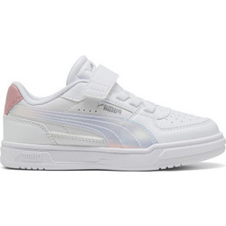 Puma Caven III Παιδικά Sneakers Λευκά Ροζ 406894-01