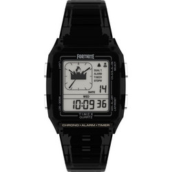 Timex Ψηφιακό Ανδρικό Ρολόι με Μαύρο Καουτσούκ Λουράκι TW2W96500