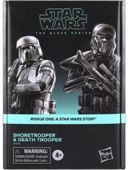 Hasbro Star Wars The Black Series Rogue One a Star Wars Story Shoretrooper & Death Trooper Σετ Φιγούρες Δράσης για 4+ Ετών 15cm