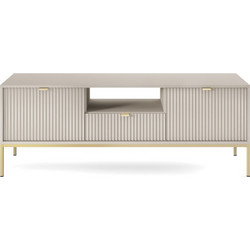 LH-homefurniture Έπιπλο Τηλεόρασης Ξύλινο Μπεζ Μ154xΠ39xΥ56cm Nova PNOVATVKZG