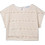 Mayoral Παιδικό Crop Top Κοντομάνικο Μπεζ 26-06022-035