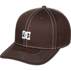 DC Star Καπέλο Jockey Snapback Υφασμάτινο Σοκολατί ADYHA04197-CTL0