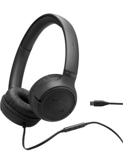 JBL Tune 530C Ενσύρματα Ακουστικά On Ear Μαύρα