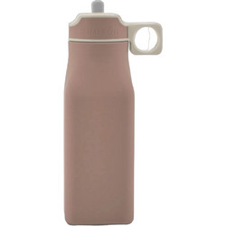 Nuuroo Lindi Παιδικό Παγούρι Σιλικόνης BPA Free Σομόν 450ml