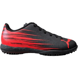 Puma Attacanto II TT 108497-07 Παιδικά Ποδοσφαιρικά Παπούτσια με Σχάρα Μαύρα Κόκκινα