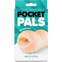 NS Novelties Pocket Pals Stroker Pocket Mouth Αυνανιστήρι White