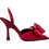 Envie Shoes Γόβες Slingback με Λεπτό Ψηλό Τακούνι & Φιόγκο Κόκκινες E02-22085-30-35