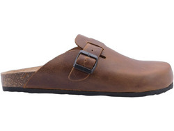 Adam's Shoes Natour Σαμπό Καφέ 580-25002