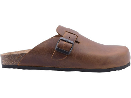 Adam's Shoes Natour Σαμπό Καφέ 580-25002