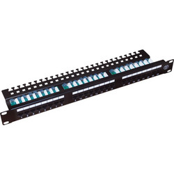 Alantec PK013 Ethernet Patch Panel Rack 1U 24 Θυρών Cat.5e Unshielded UTP