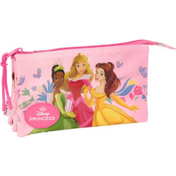 Safta Disney Princess Κασετίνα με 3 Θήκες Ροζ S4313480