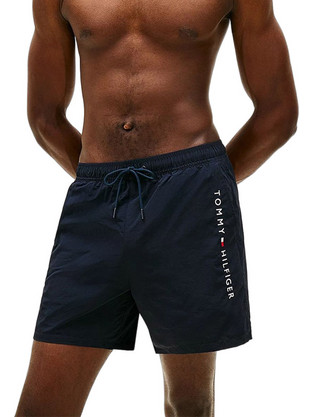 Tommy Hilfiger Ανδρικό Μαγιό Σορτς Navy Μπλε UM0UM03748-DW5