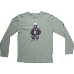 Serafino Παιδικό T-Shirt Μακρυμάνικο Πράσινο Mint FW25-6292