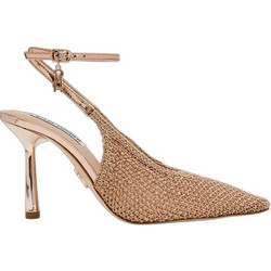 Steve Madden Γόβες Δερμάτινες με Τακούνι Στιλέτο με Λουράκι Ροζ Χρυσές SH11005271-686