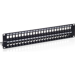 Equip 769258 Ethernet Patch Panel Keystone Rack 1U 19" 48 Θυρών Cat.6