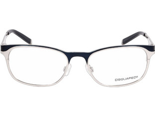 Dsquared2 DQ5004-92 Ανδρικός Σκελετός Γυαλιών Οράσεως Μεταλλικός Ασημί